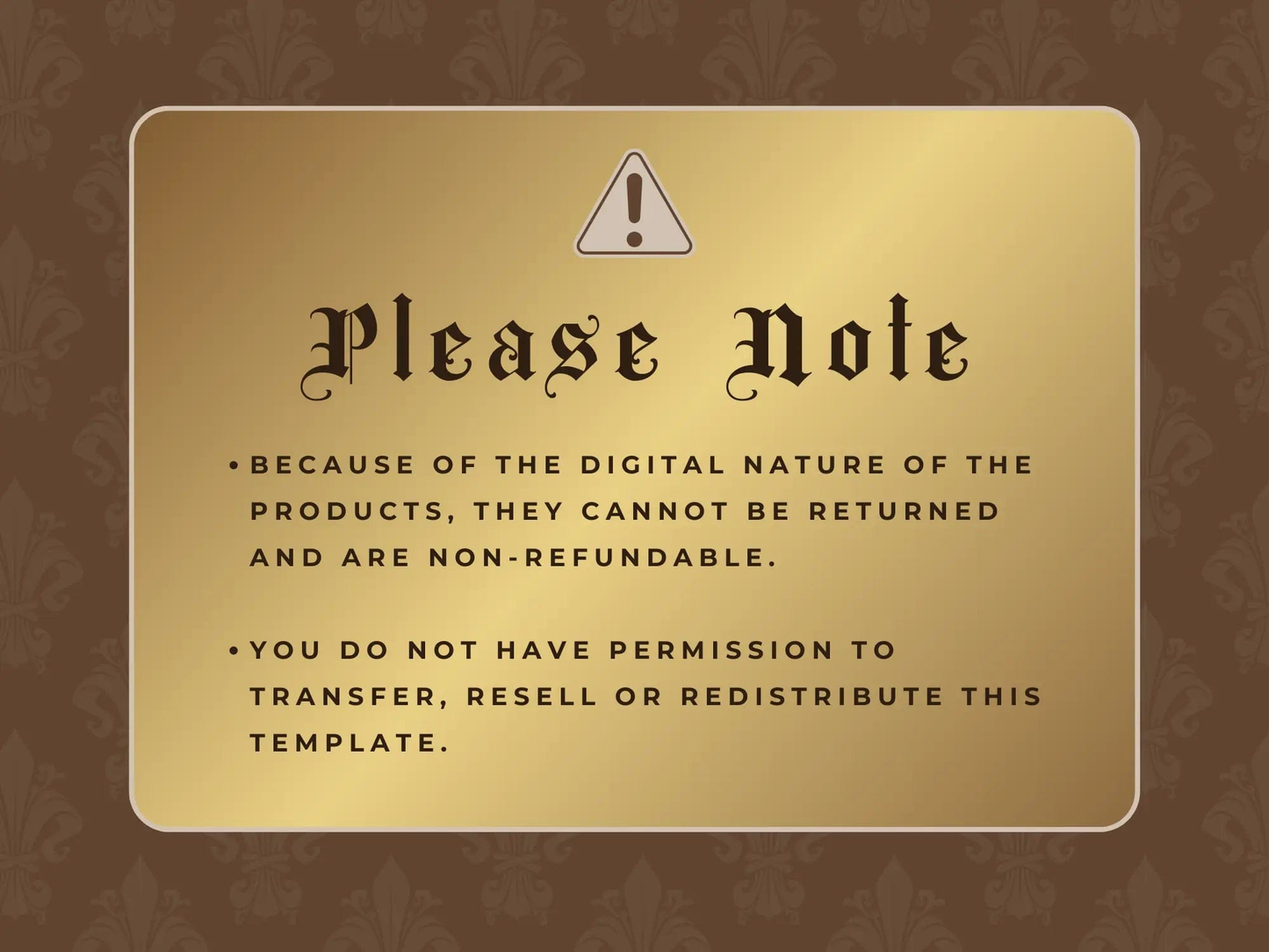 Brown & Gold Luxury Hair Branding Kit - Shaima Studio