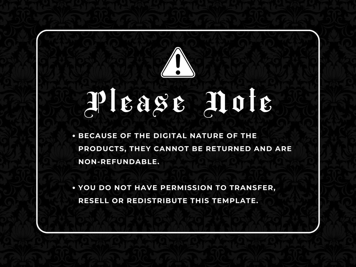 Note on usage our Black, Editable Lash Extension Price List Template