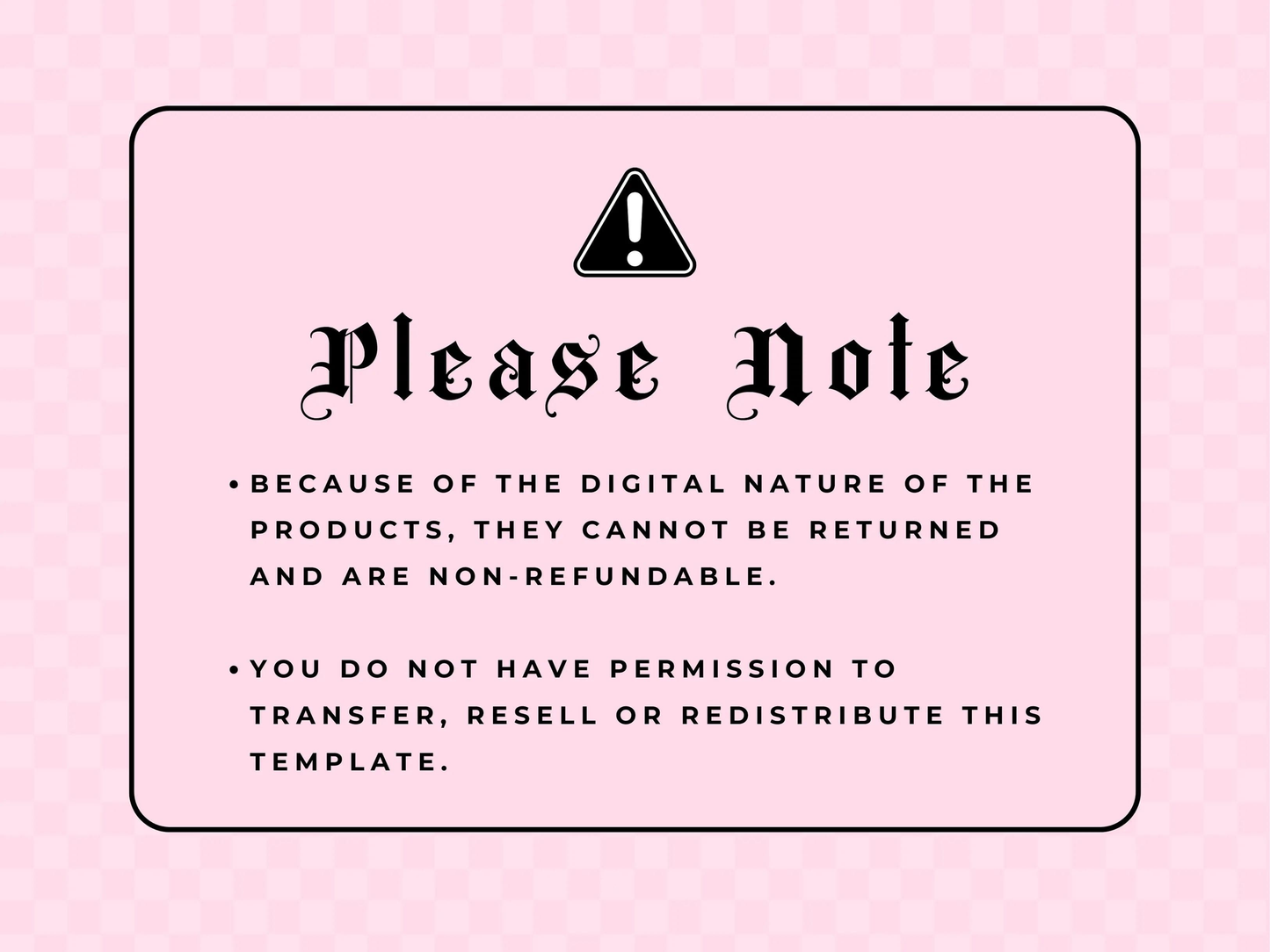 Note on Pink & Black Feminine Fashion Website Banners
