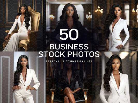 50 Business Bundle Stock Photos - Shaima Studio