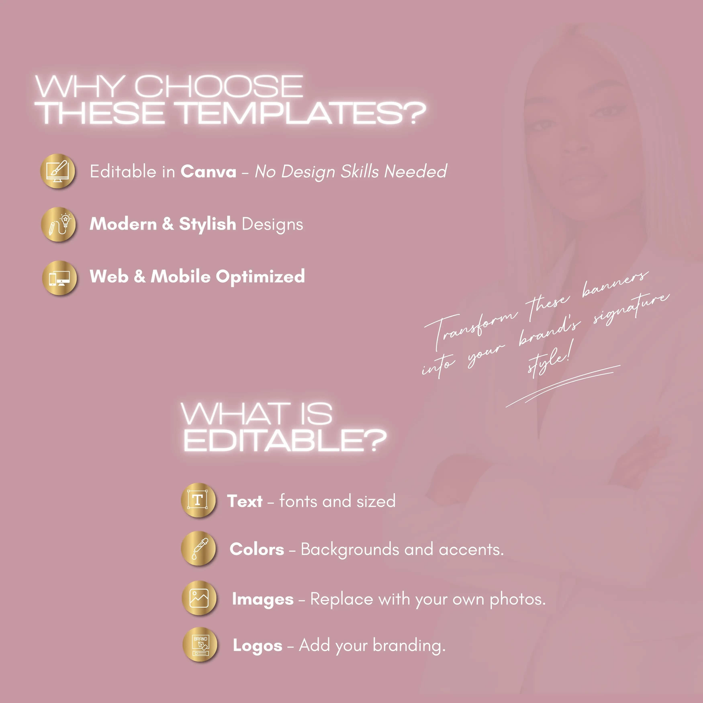 60 Valentine Tax Prep Banners Canva Templates | Professional Red and Gold Web Banners