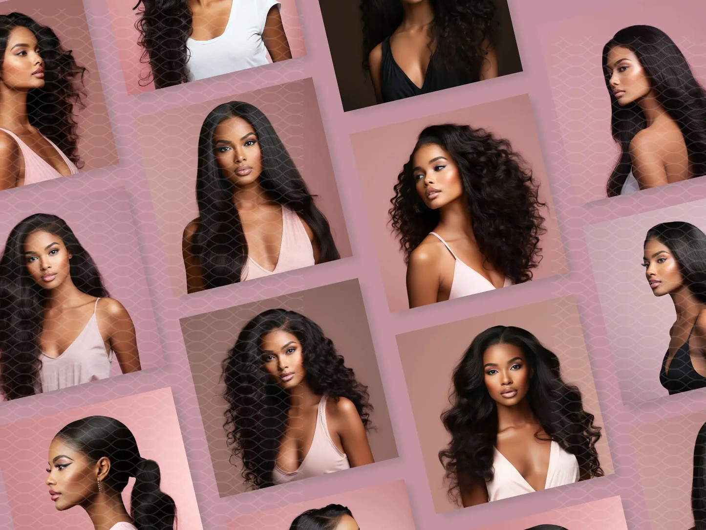 50 Hair Bundle Stock Photos - Shaima Studio