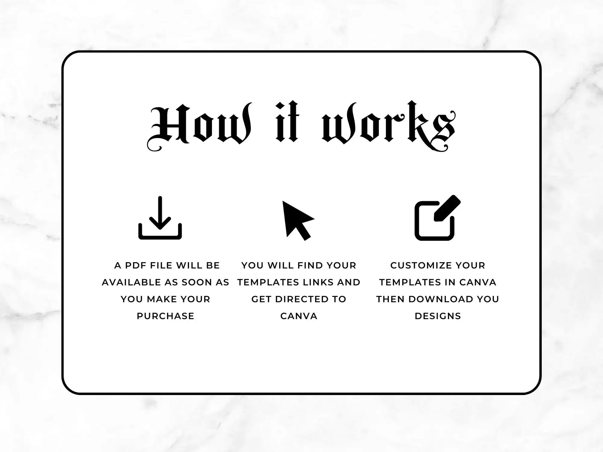 30 Silver & White Fashion Instagram Kit how it works