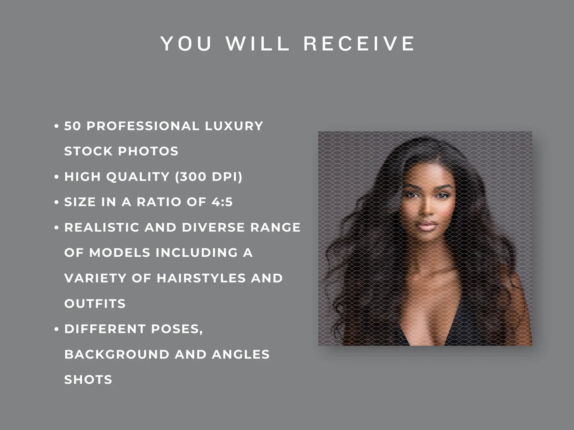 50 Hair Bundle Stock Photos - Shaima Studio