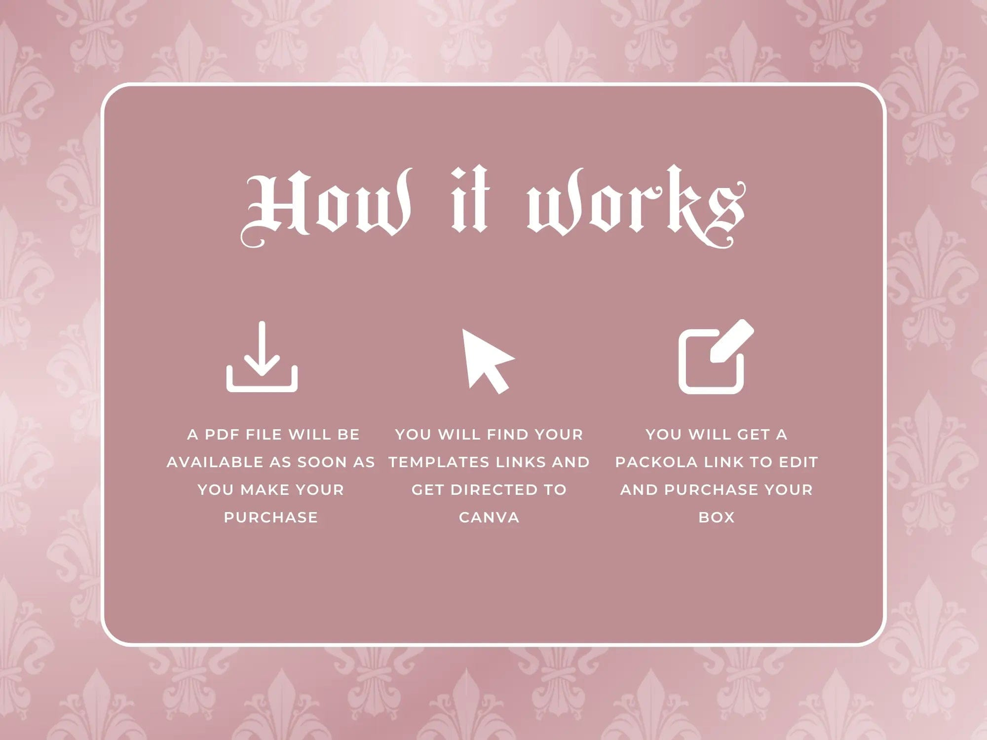 Rose Gold Wig PolyMailer Box - Shaima Studio