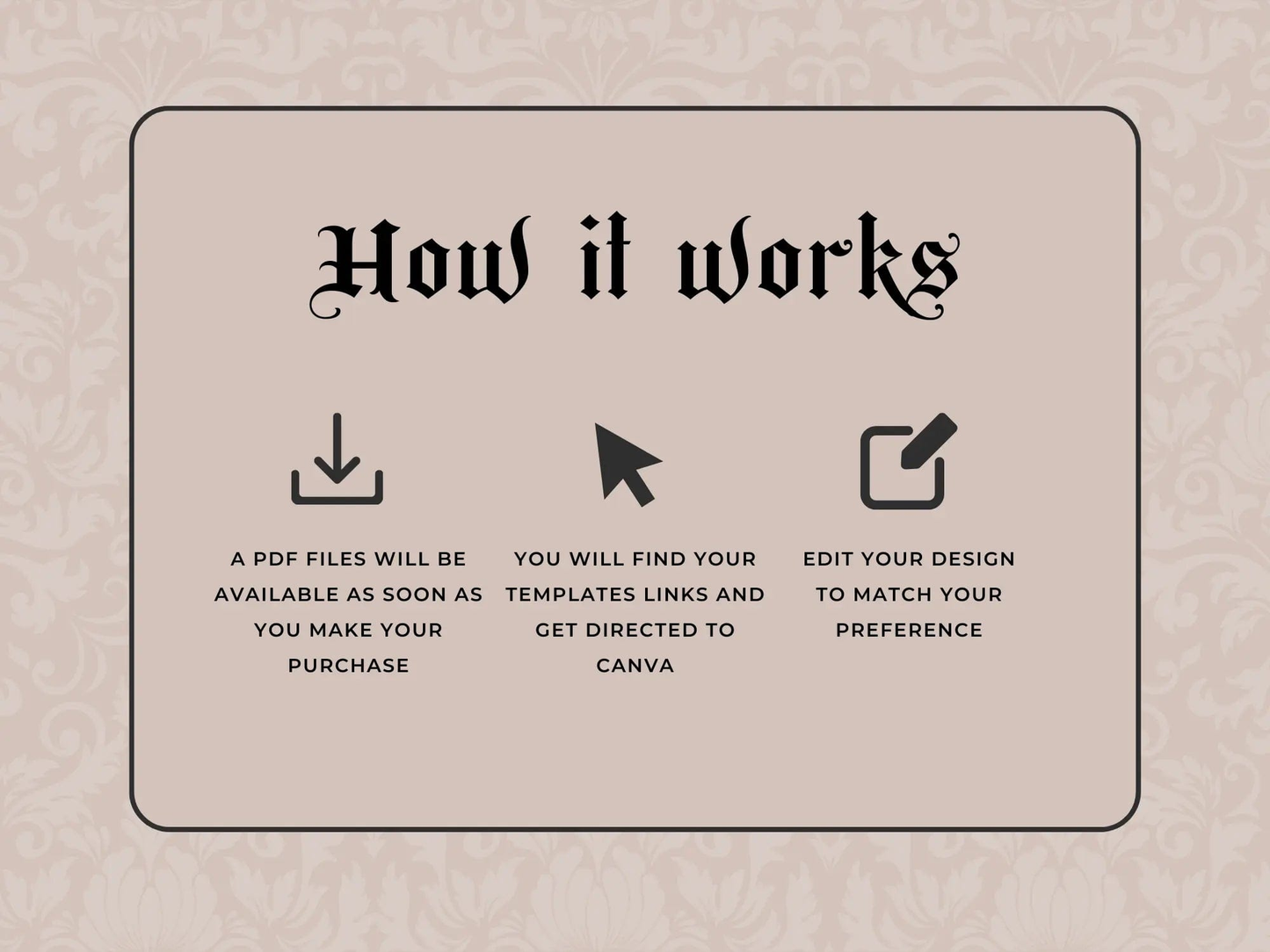 Beige Wig PolyMailer Box - Shaima Studio