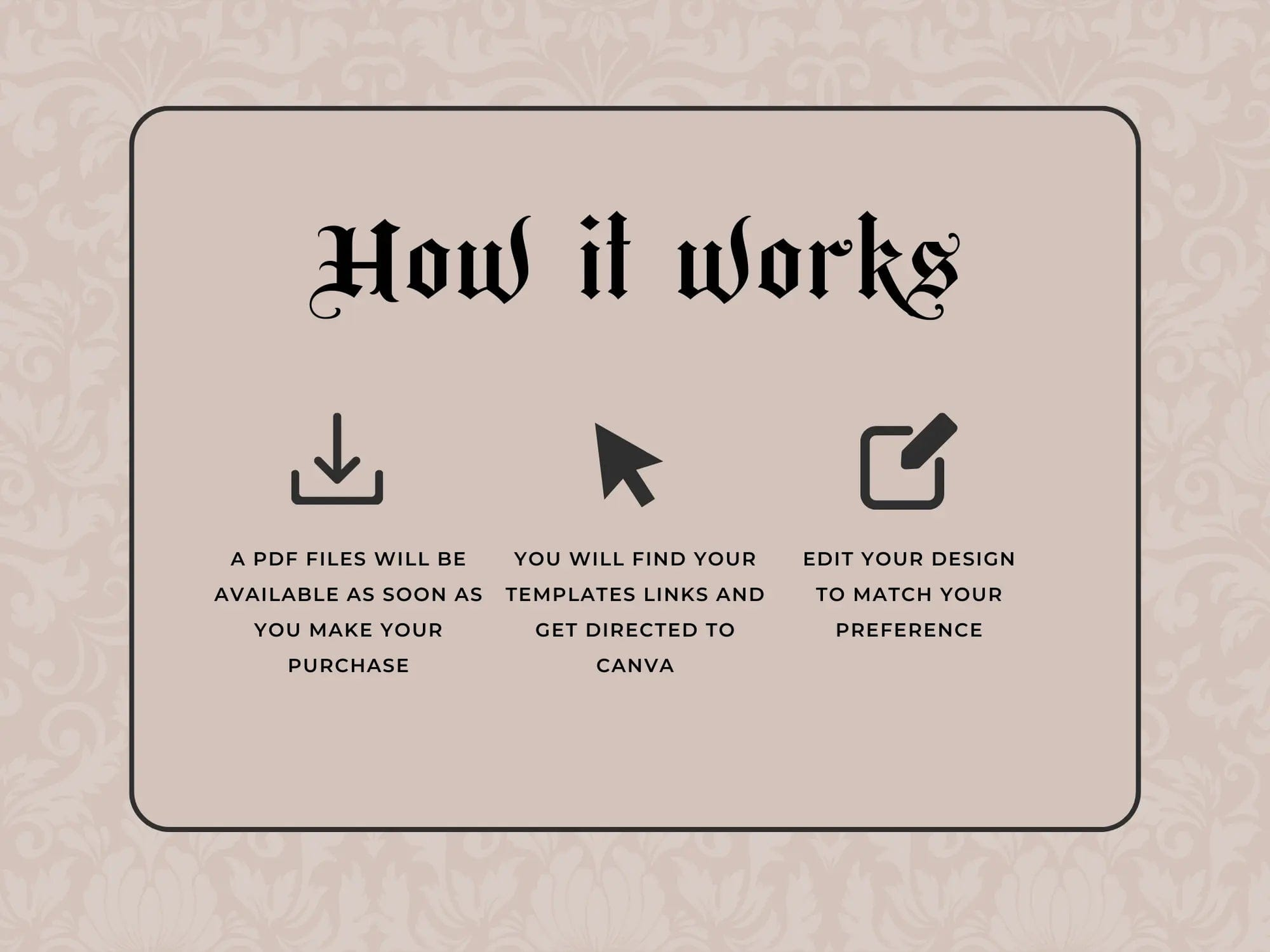 Beige Wig PolyMailer Box - Shaima Studio