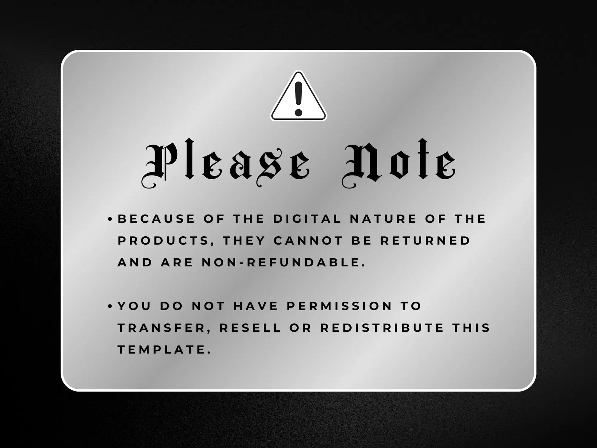 Silver Wig PolyMailer Box - Shaima Studio