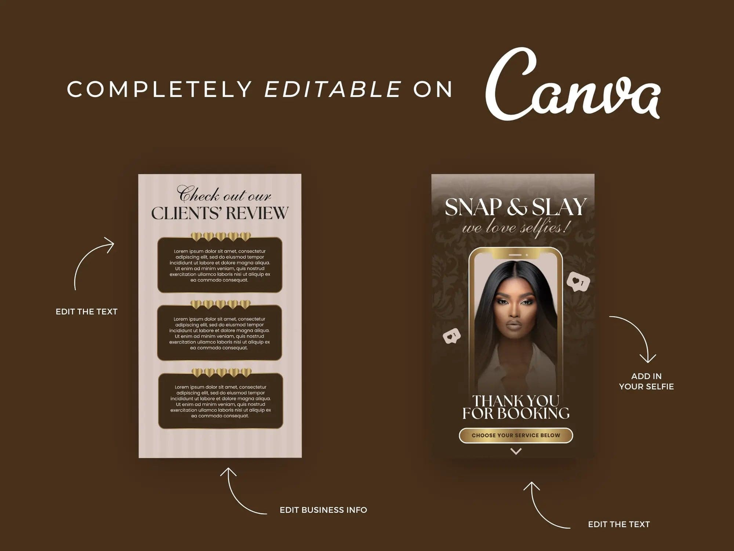 Brown & Beige Acuity Scheduling Site - Shaima Studio