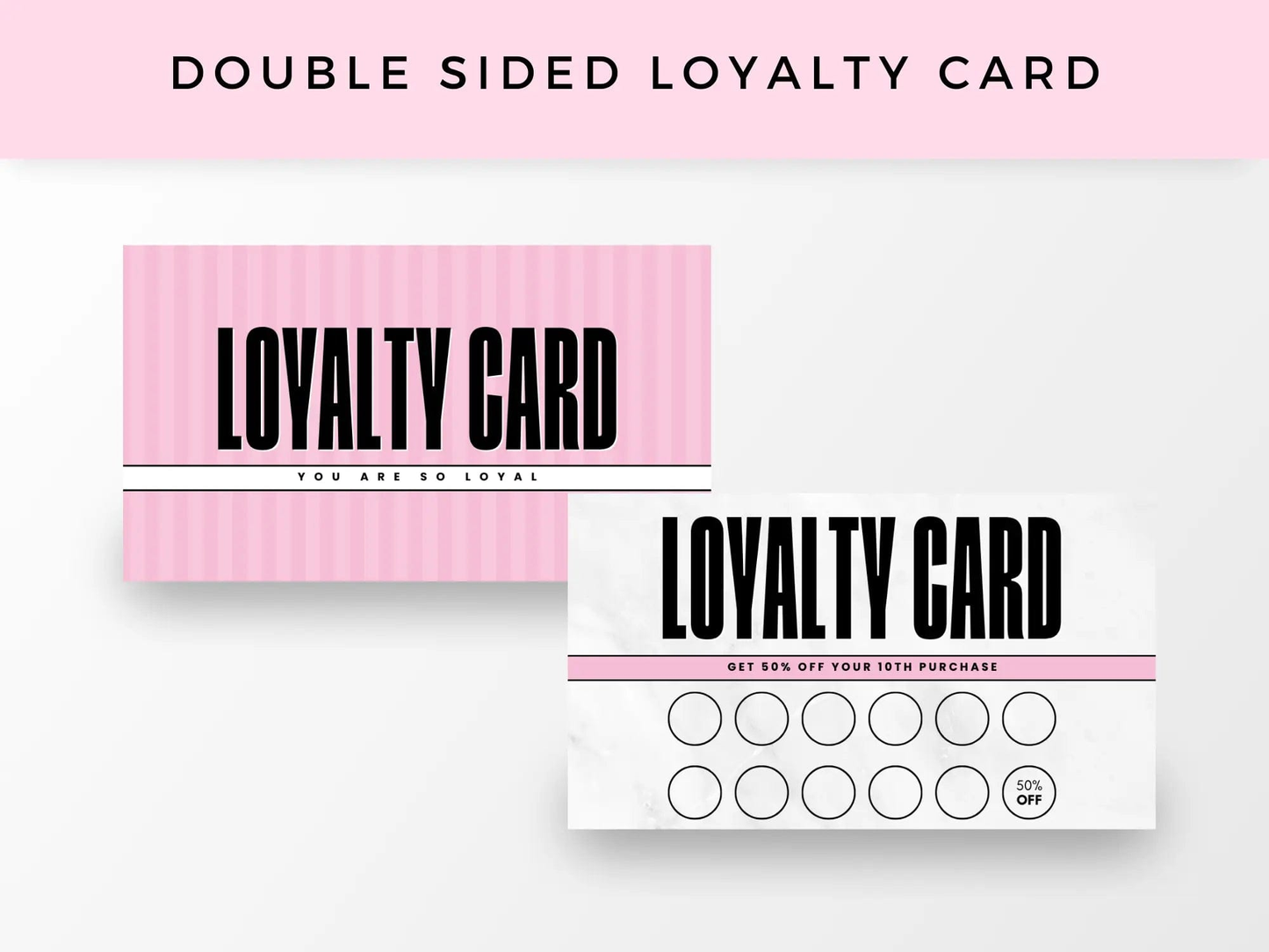 Pink Luxury Hair Branding Kit - Shaima Studio