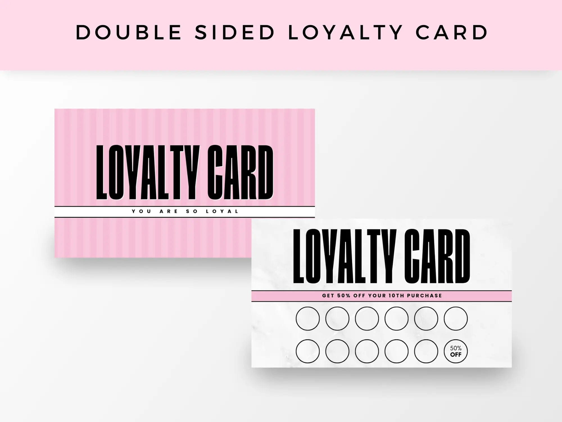 Pink Luxury Hair Branding Kit - Shaima Studio