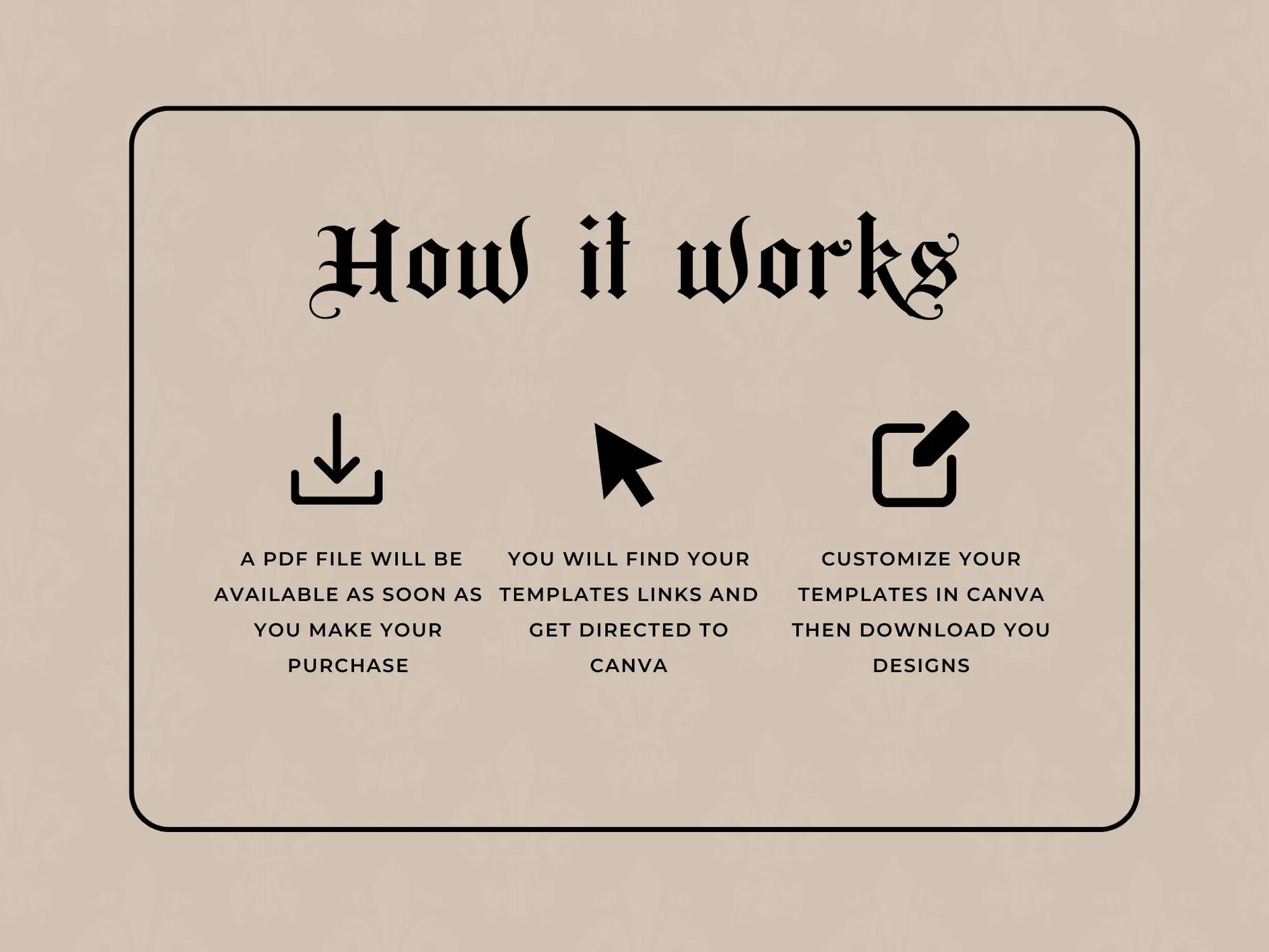 Beige & Black Acuity Scheduling Template - Shaima Studio