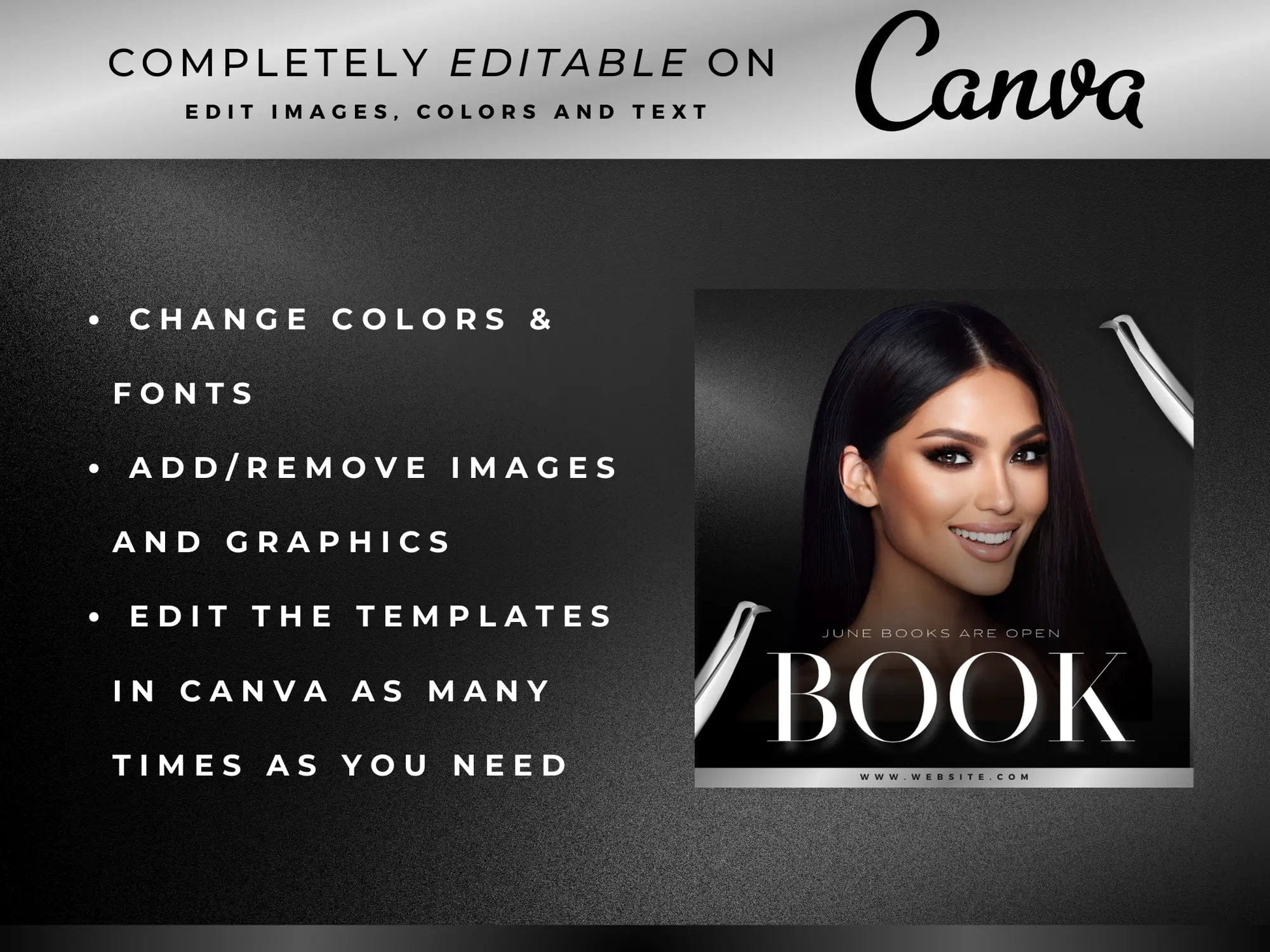 Silver Lash Tech Instagram Kit - Shaima Studio