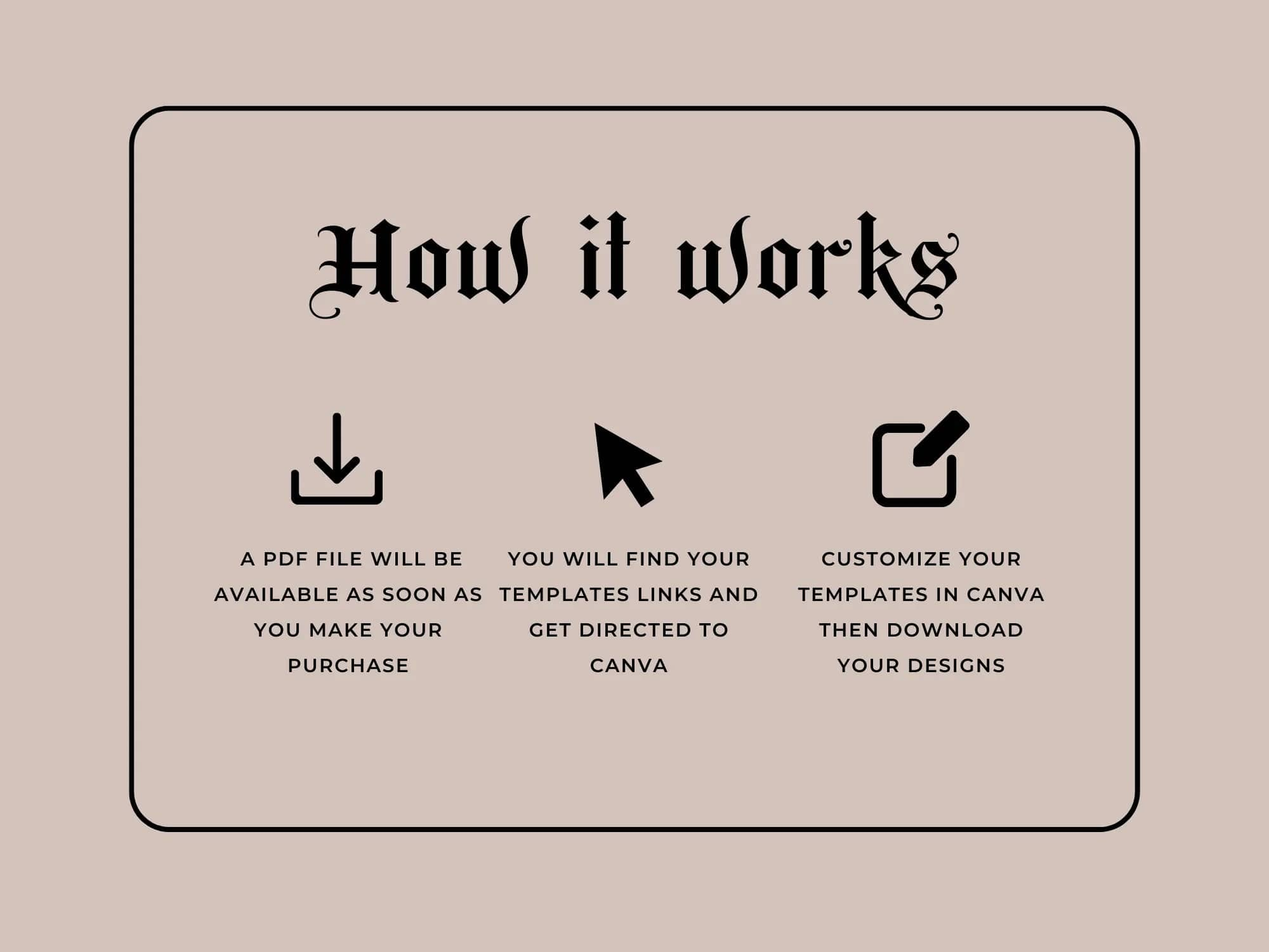 How It Works Beige Hair Website Banners
