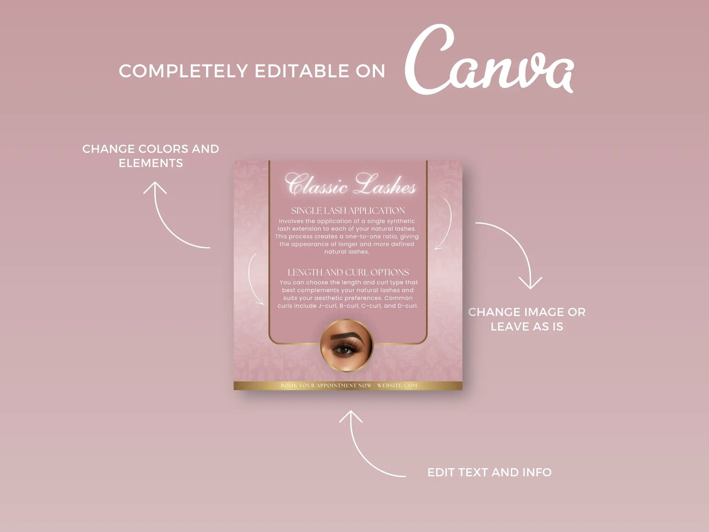 Rose Gold Lash Tech Instagram Kit - Shaima Studio