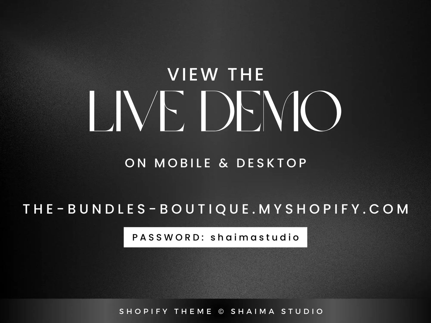 Classy Black Hair view the live demo