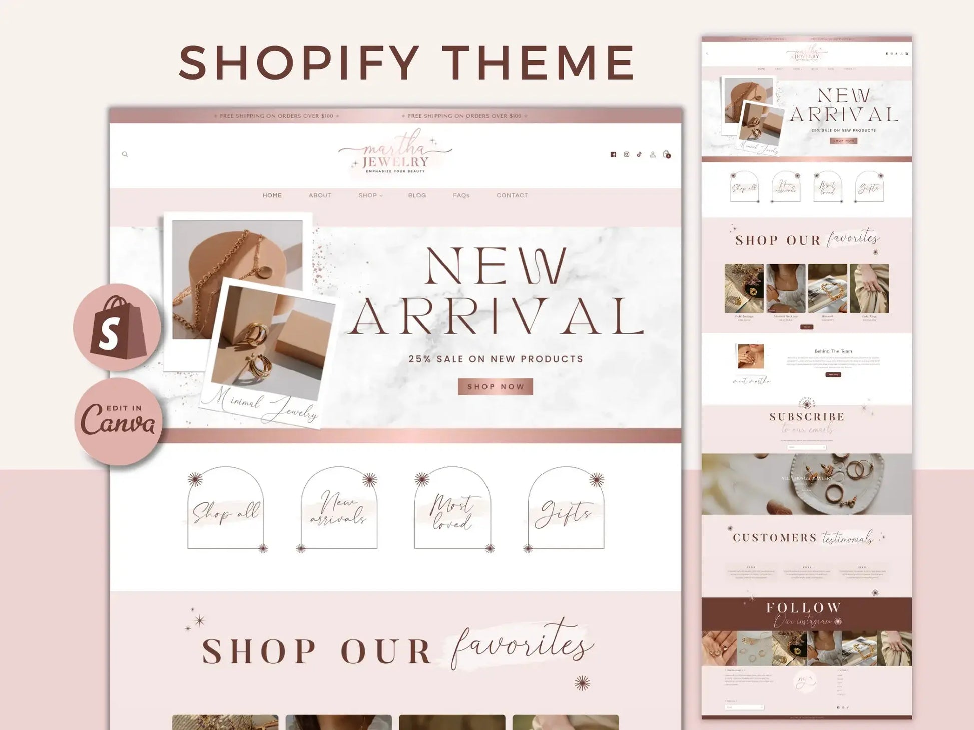 Luxury Jewelry Shopify Theme