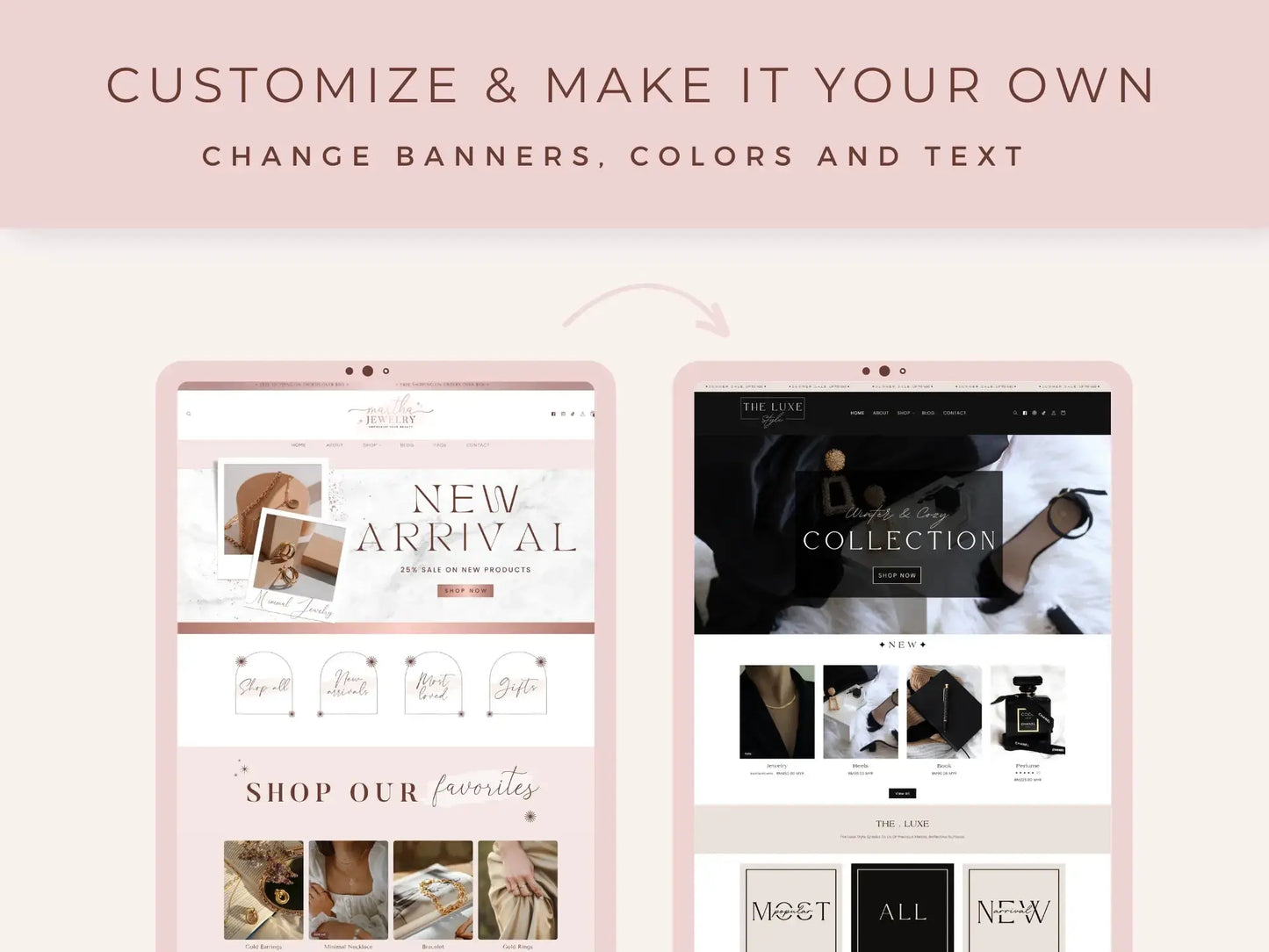 Luxury Jewelry customize and make it your own