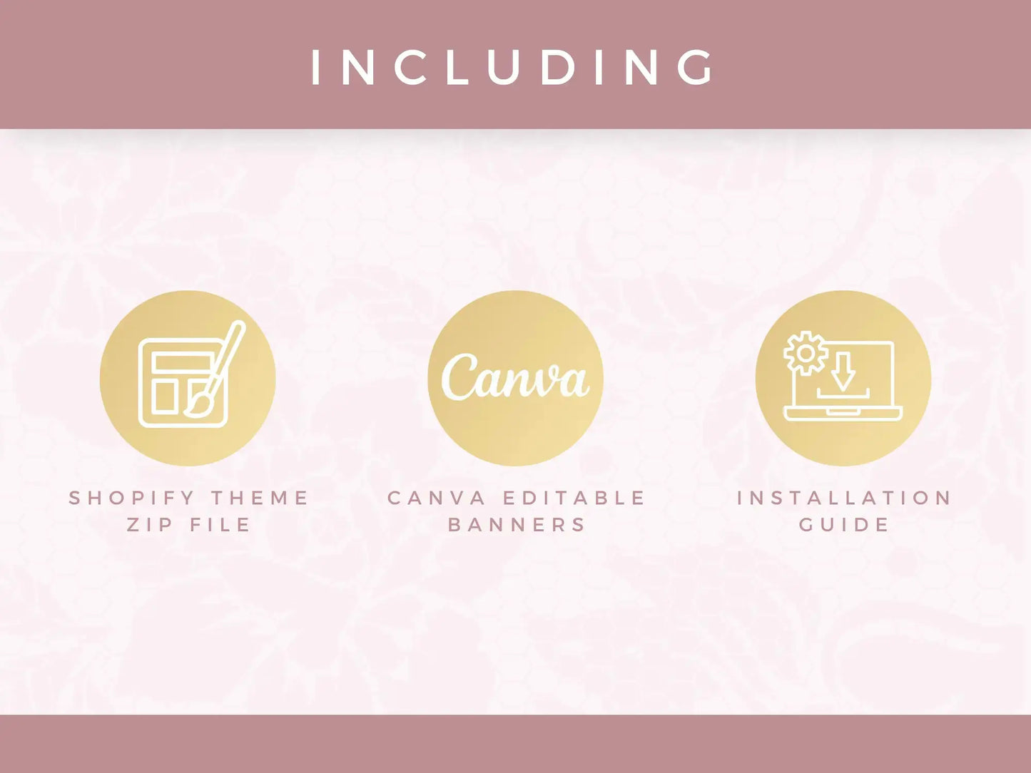 Luxury Rose Gold including