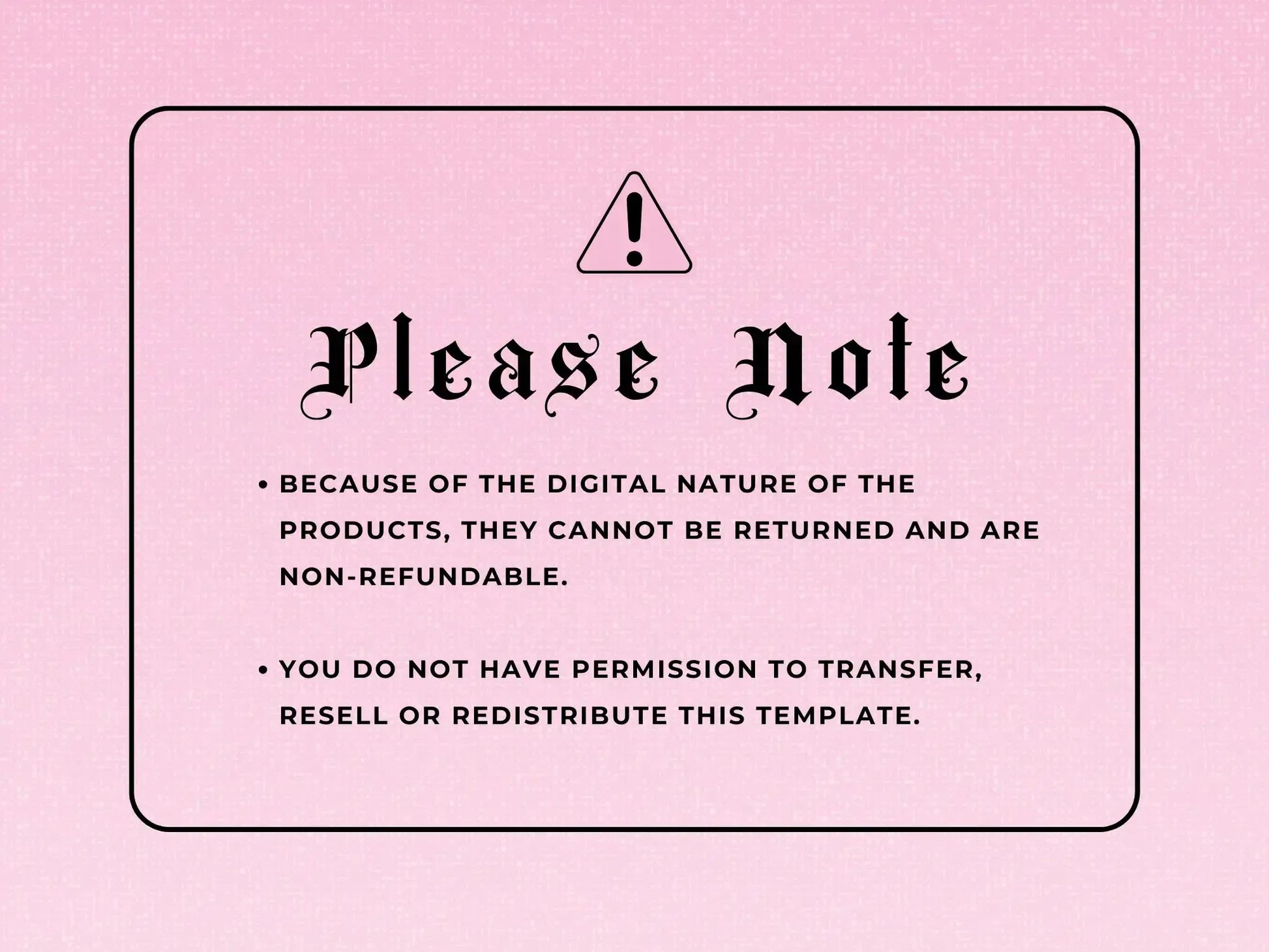 Pink Appointment Booking Flyer please note