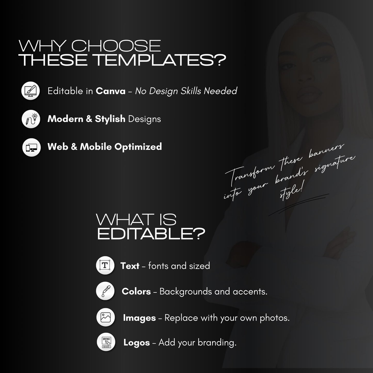 60 Professional Tax Prep Banners | Minimalist Accountant Website Templates