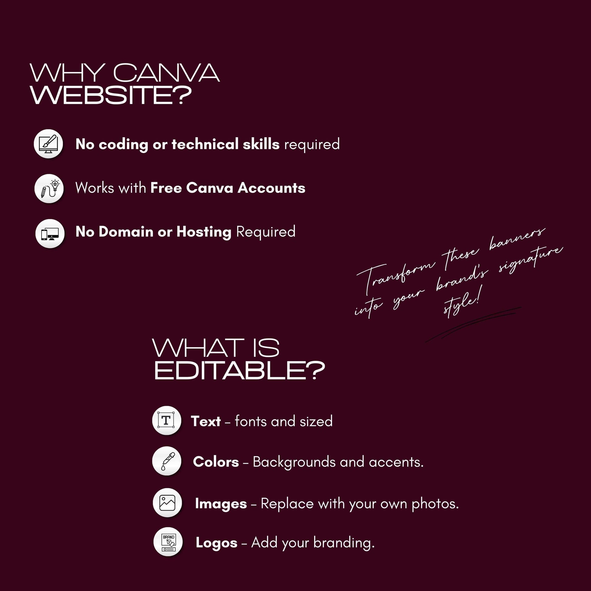 Lash Tech Website Template, Modern Web & Mobile Banners, Eyelash Extension Canva Editable Website for Lash Artists