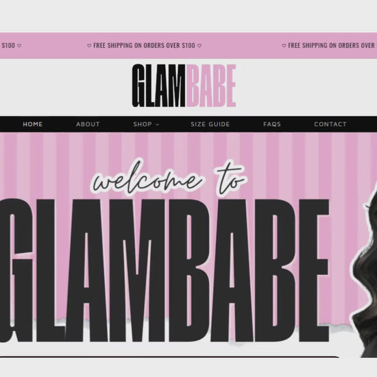 Pink Feminine Hair Salon Shopify Theme video demo